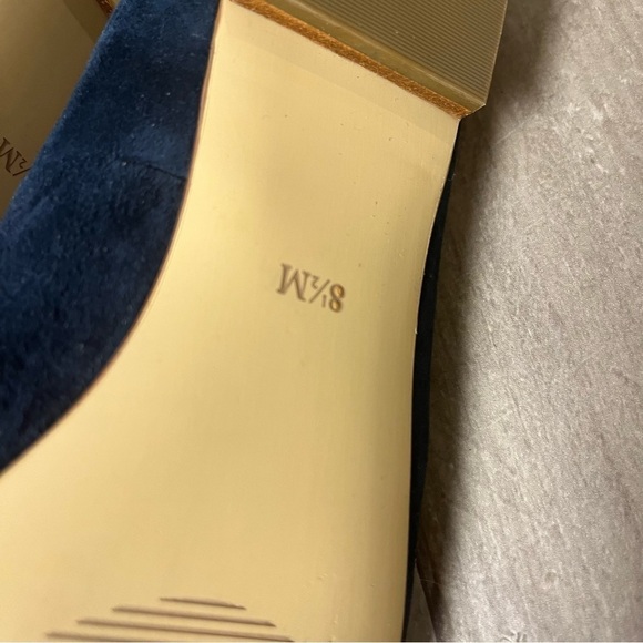 NWOB Talbots Ryan Embroidered Suede Loafers Size 8.5 - Picture 11 of 12